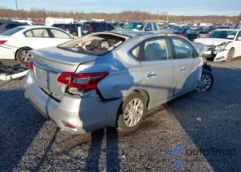 2019 Nissan Sentra S z USA, uszkodzony, nr VIN 3N1AB7AP1KY217099
